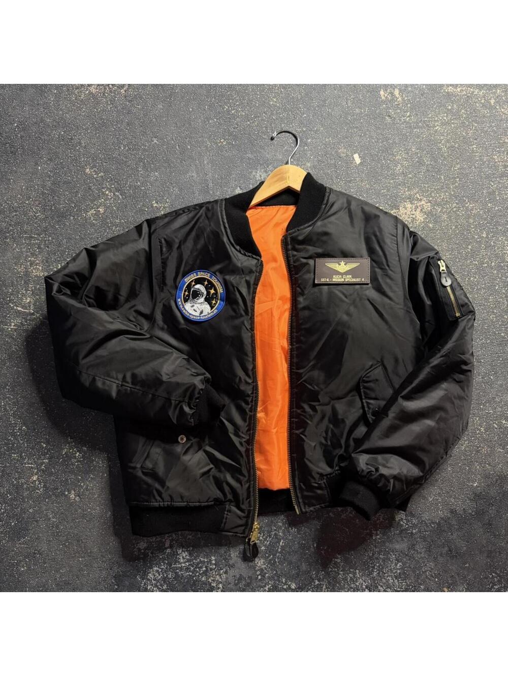 MA-1 Swiss Space Tourism Promo Jacket